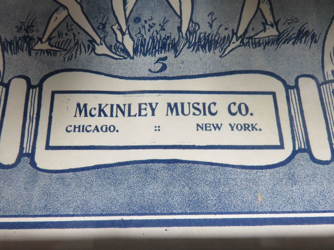 Vintage Framed Sheet Music