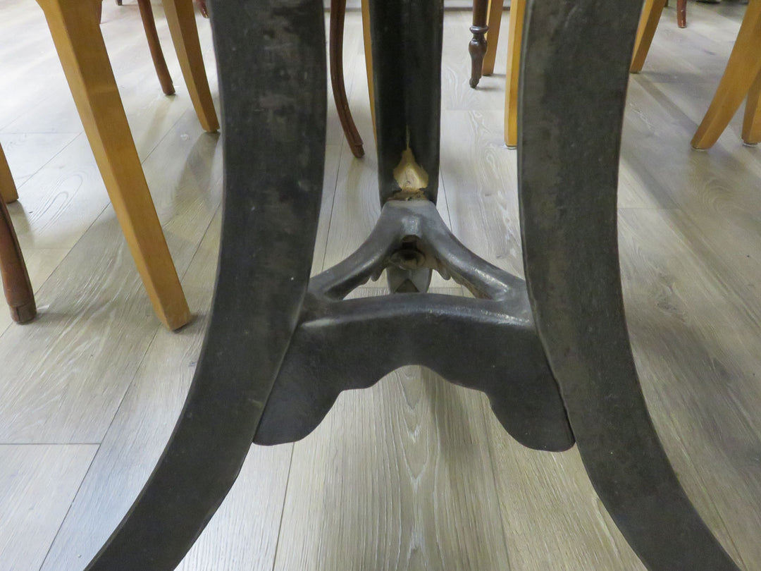 Iron & Glass Side Table