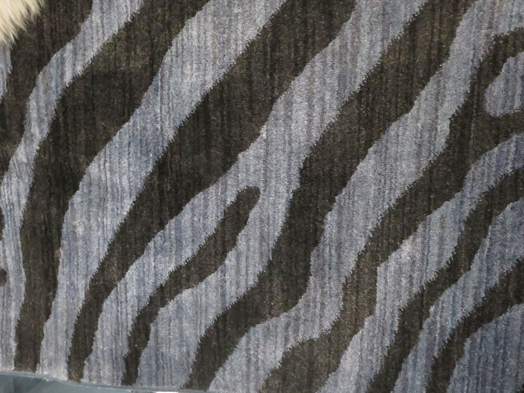 Zebra Print Area Rug