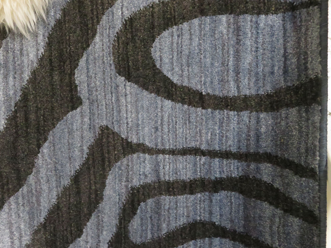 Zebra Print Area Rug