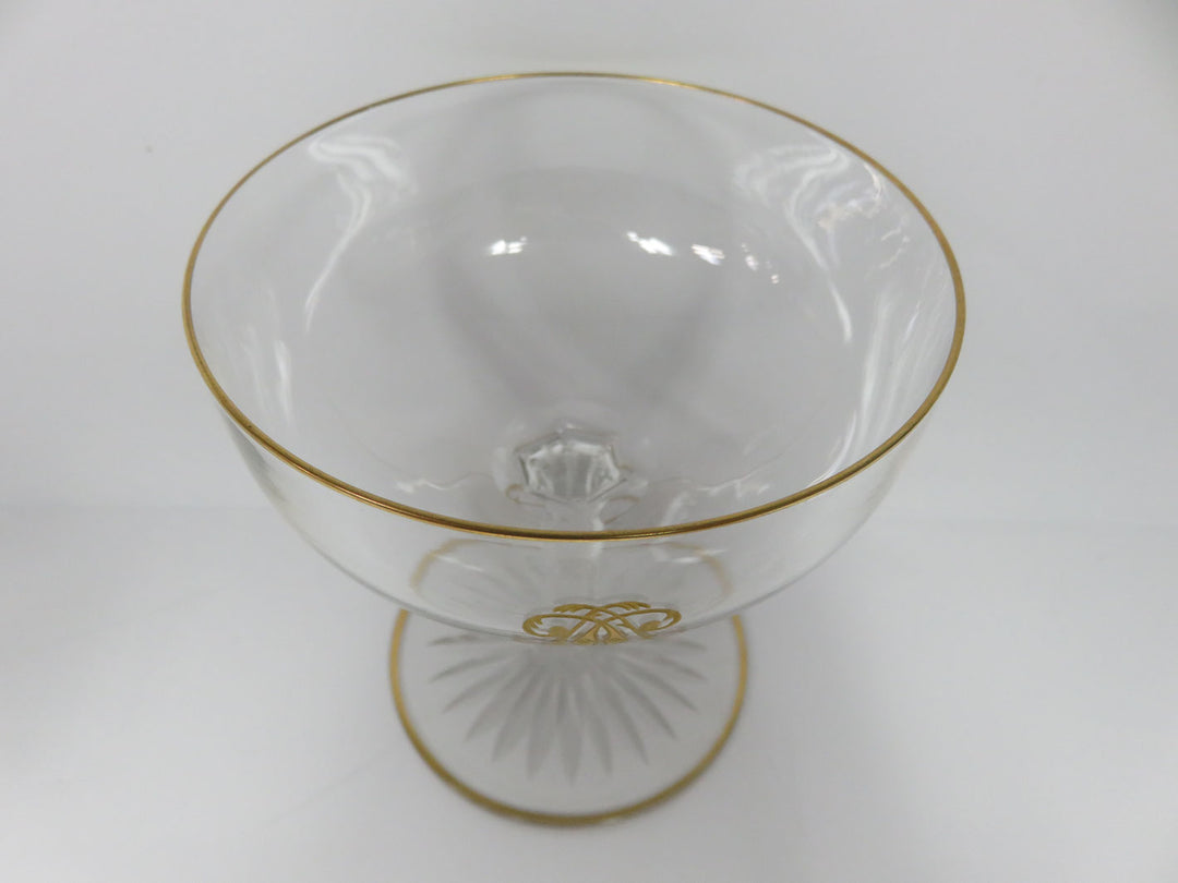 Vintage Champagne Coupes