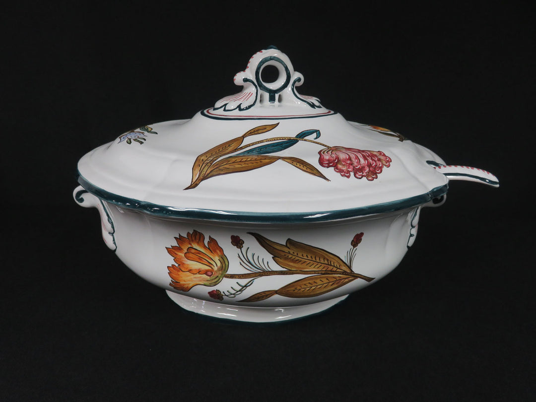 Grazia Deruta Soup Tureen & Ladle