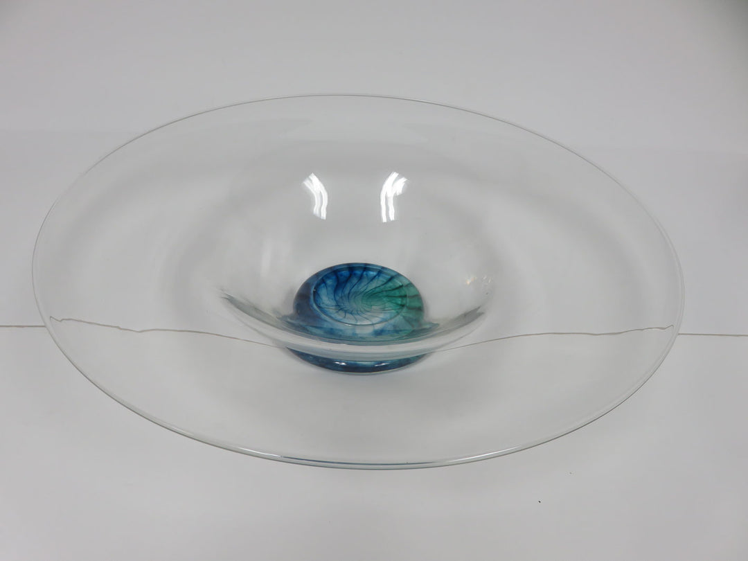 Art Glass Centerpiece Bowl