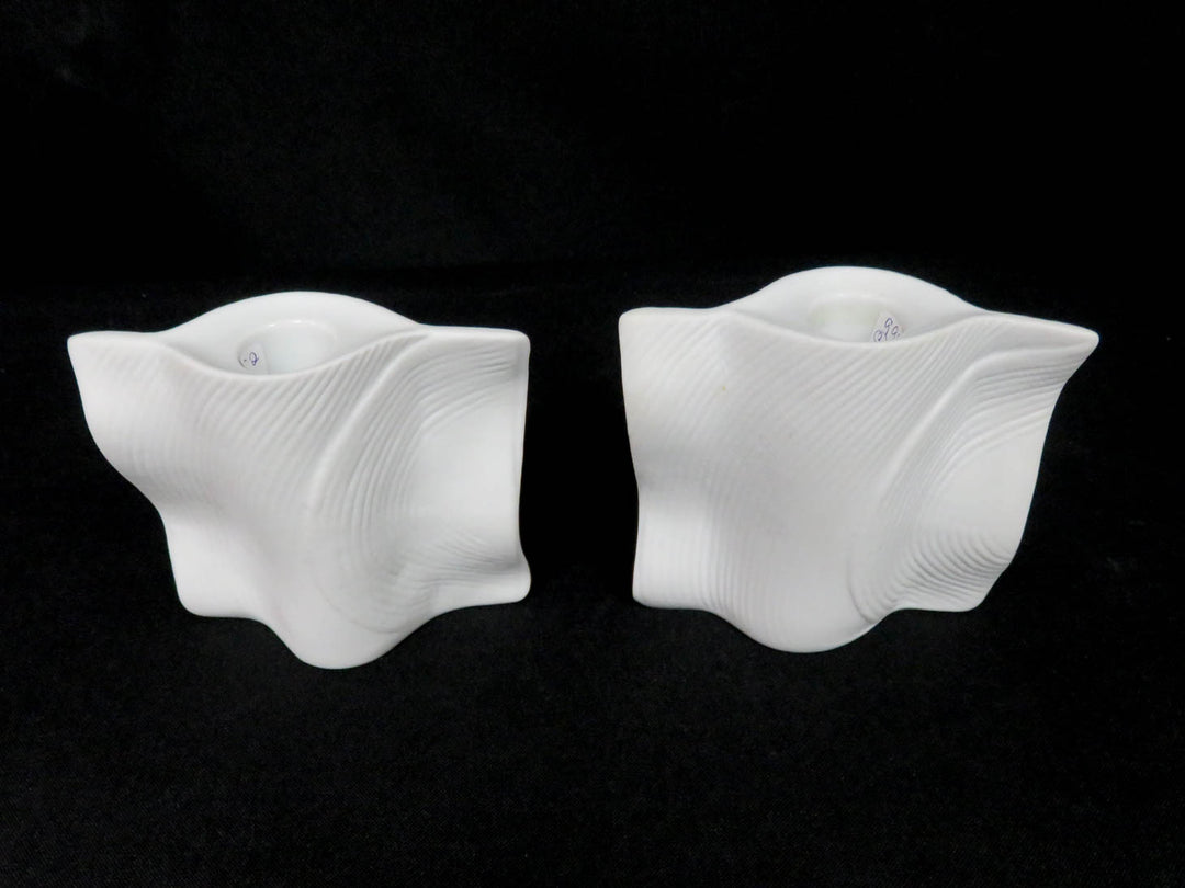 Rosenthal Wave Shape Candleholders