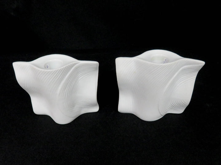 Rosenthal Wave Shape Candleholders