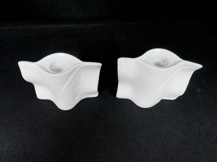 Rosenthal Wave Shape Candleholders