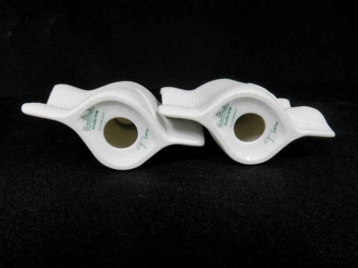 Rosenthal Wave Shape Candleholders