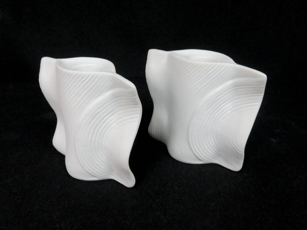 Rosenthal Wave Shape Candleholders