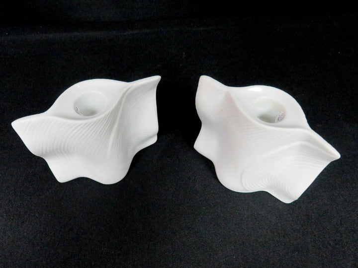 Rosenthal Wave Shape Candleholders