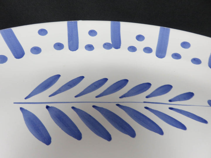 Oval Hand Painted Platter