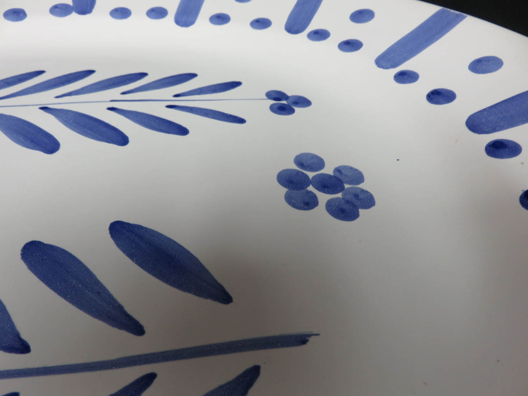 Oval Hand Painted Platter
