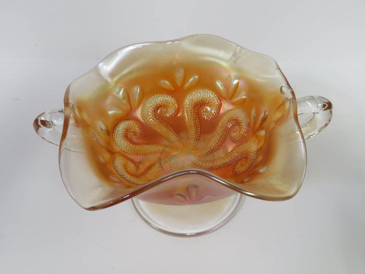 Carnival Glass Candy Dish