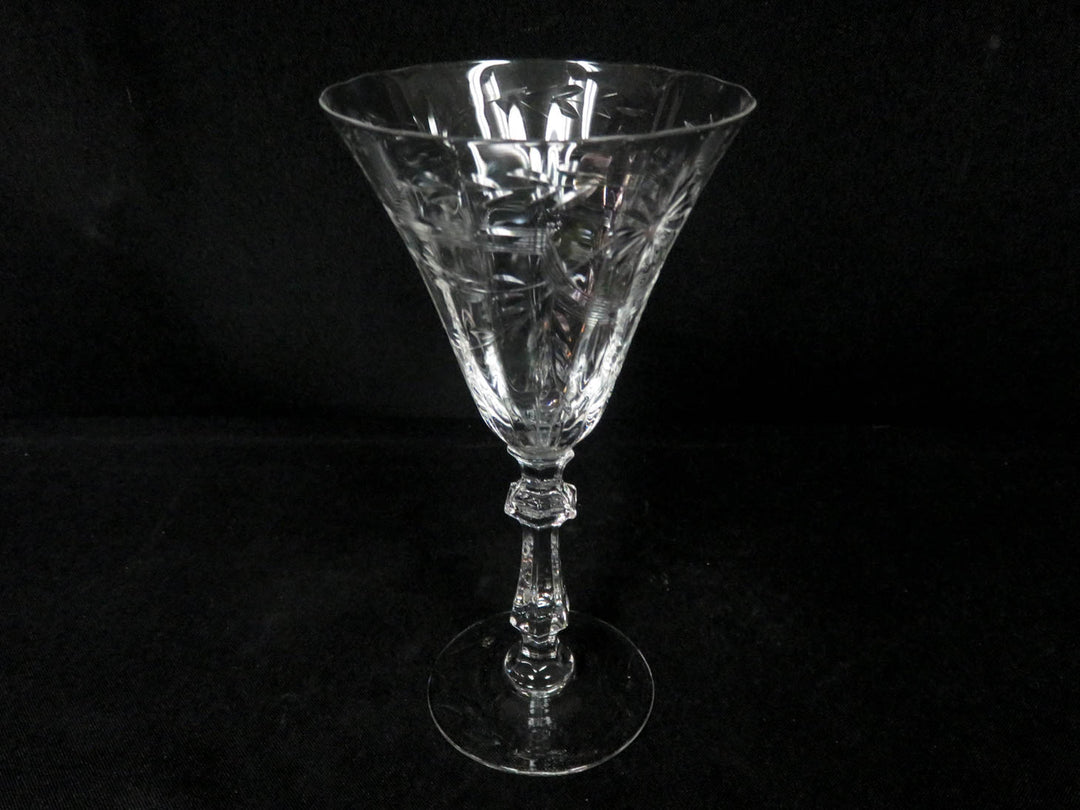 Etched Wine Glasses
