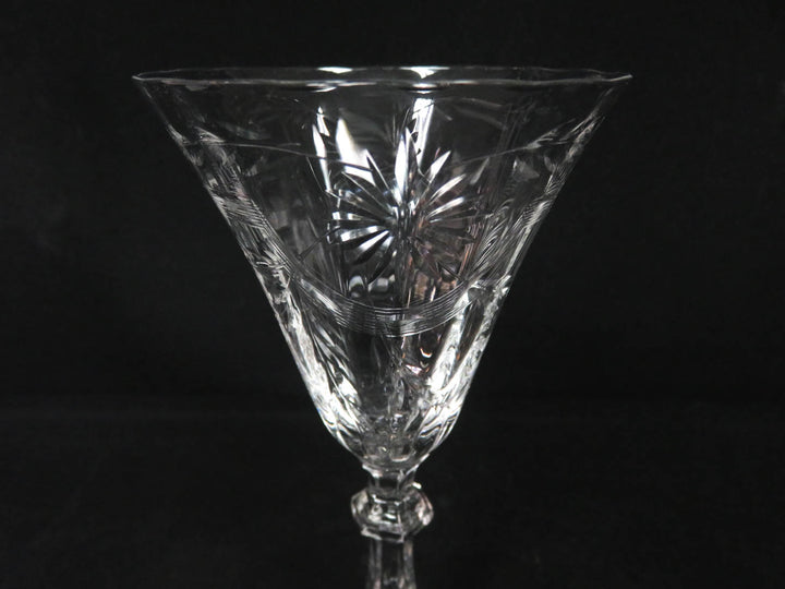 Etched Wine Glasses