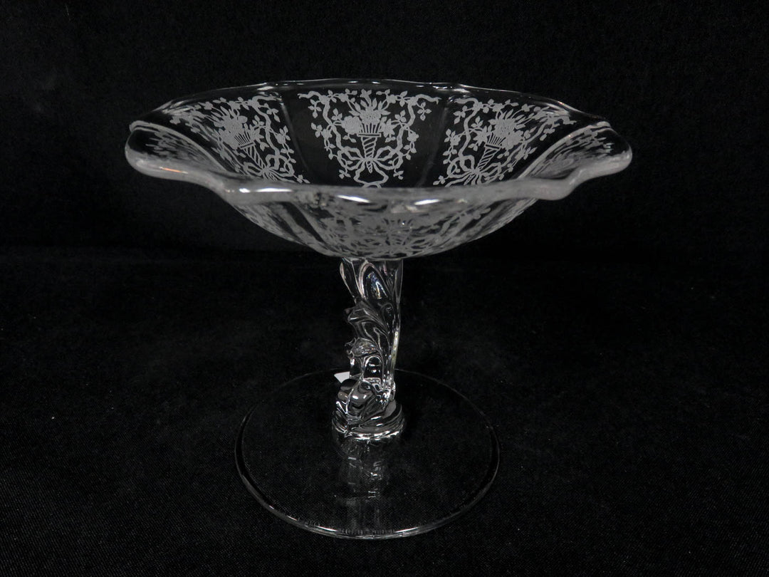 Fostoria Etched Compote