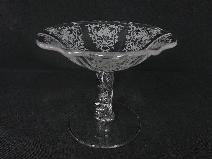 Fostoria Etched Compote