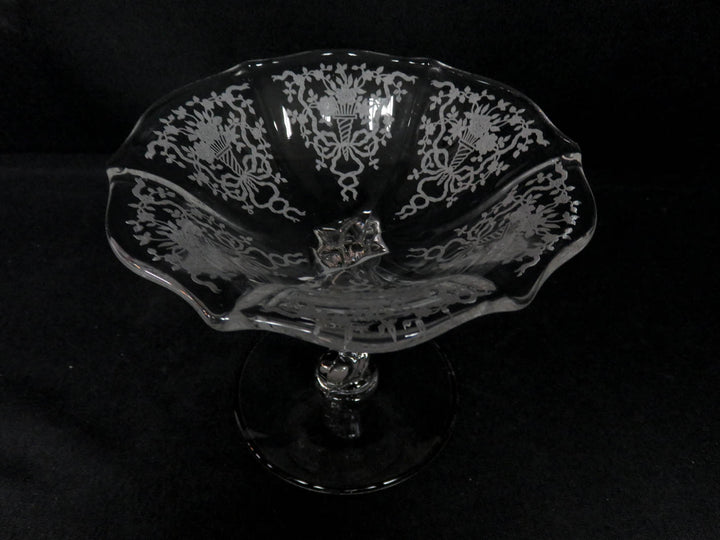 Fostoria Etched Compote