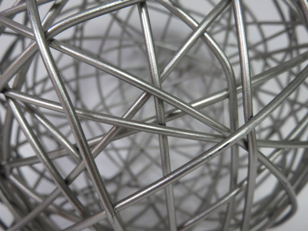 Metal Ball Wire Sculpture