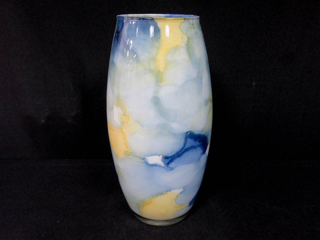 Reverse Painted Vase