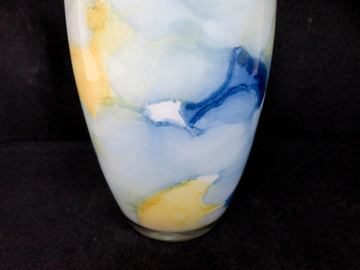Reverse Painted Vase