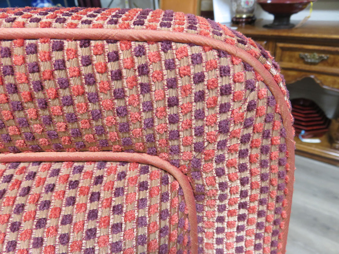 High Backed Upholstered Arm Chair