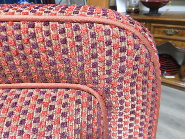 High Backed Upholstered Arm Chair