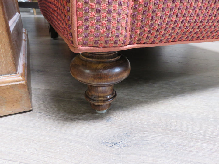 High Backed Upholstered Arm Chair