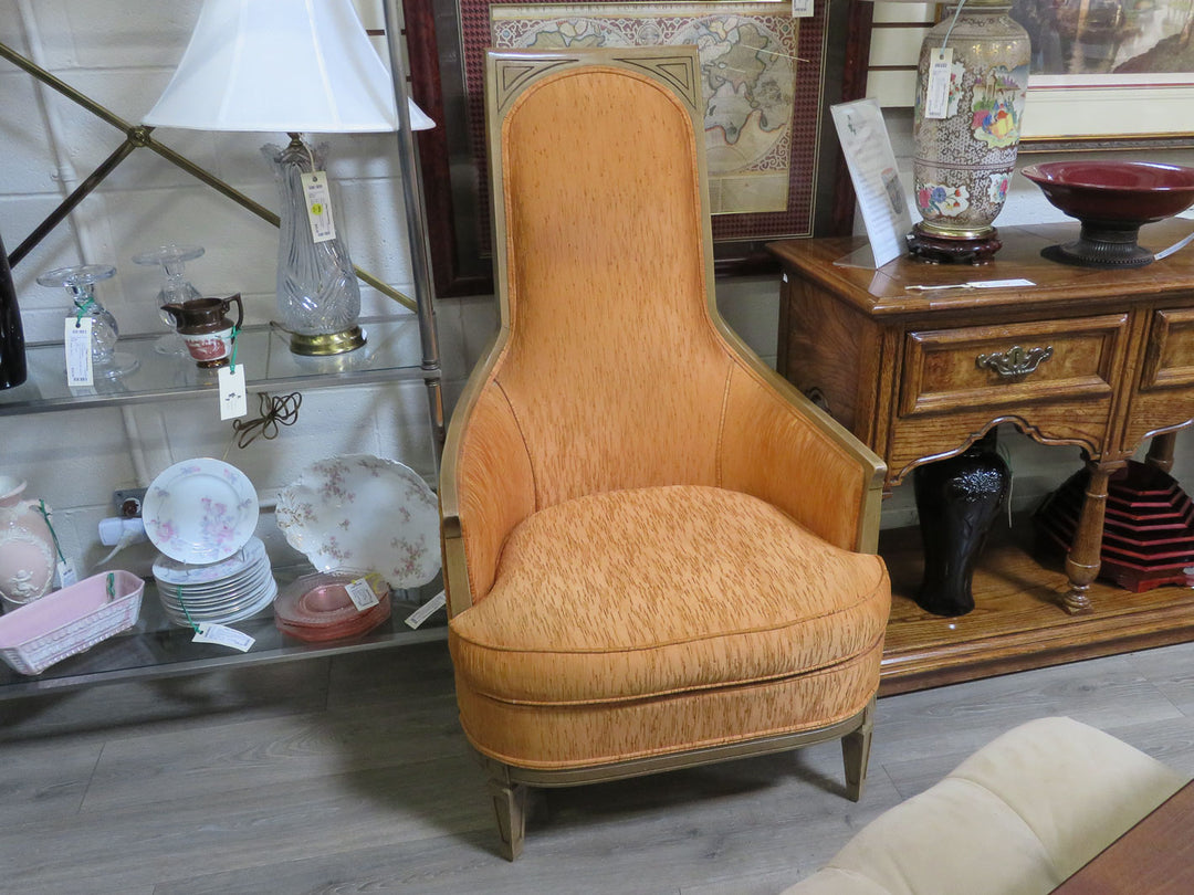 MCM Hollywood Regency Porter's Chair