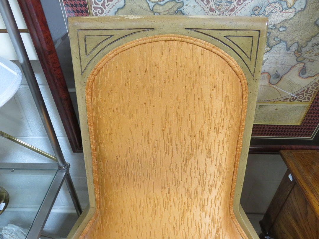 MCM Hollywood Regency Porter's Chair