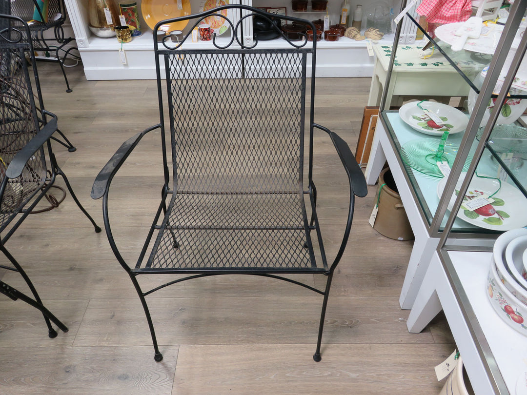 Wrought Iron Patio Table & Chairs
