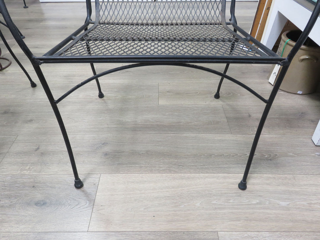 Wrought Iron Patio Table & Chairs