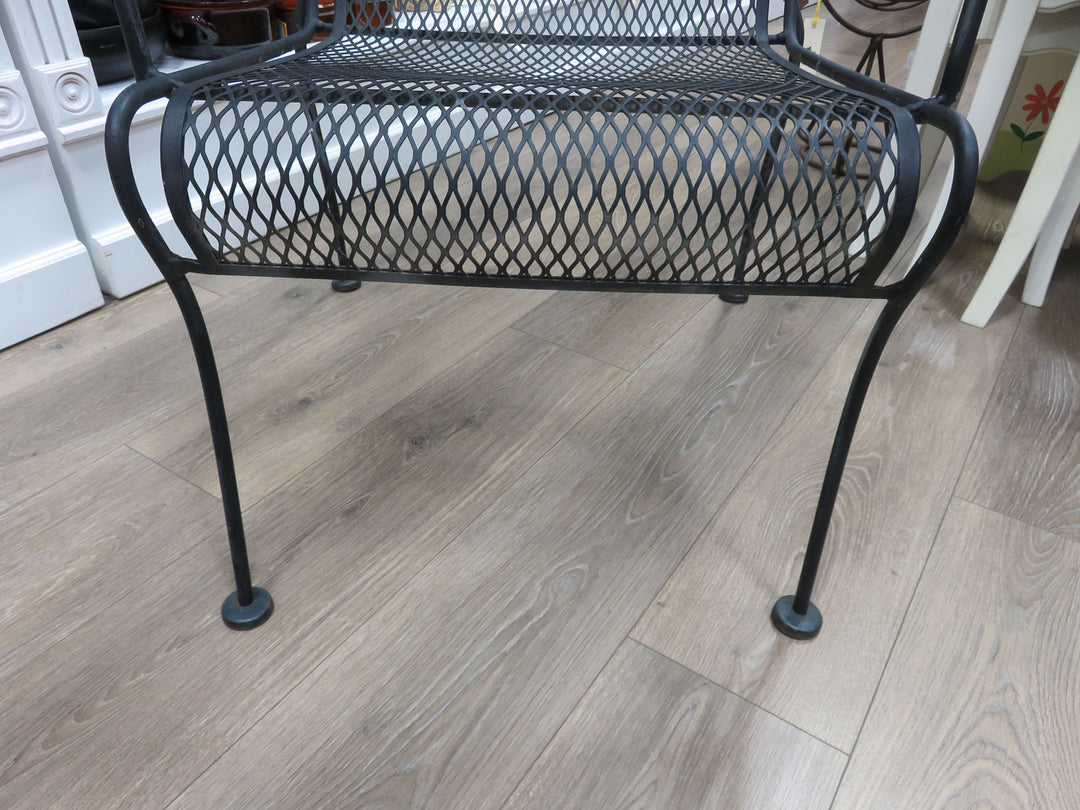 Pair of Wrought Iron Porch Chairs