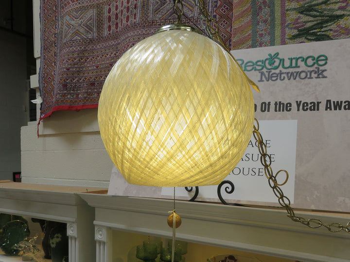 MCM Globe Swag Light