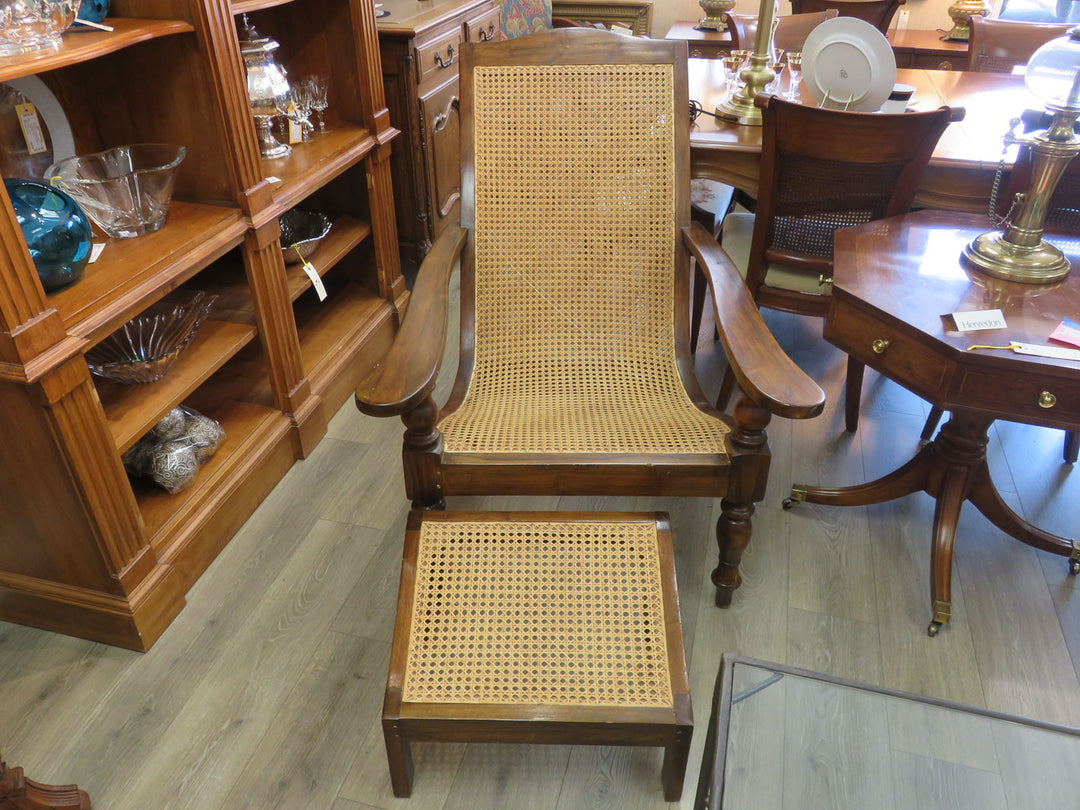 Pottery Barn Chair & Ottoman