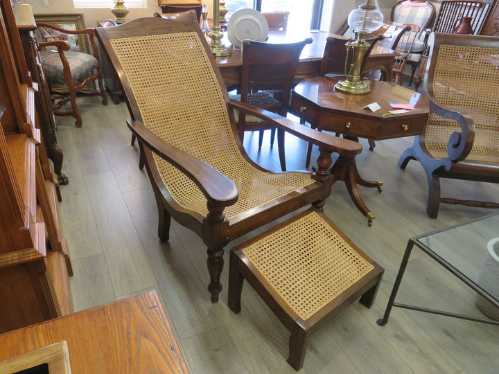 Pottery Barn Chair & Ottoman