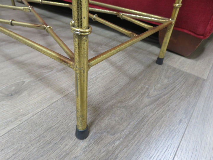 Metal & Glass Console Table