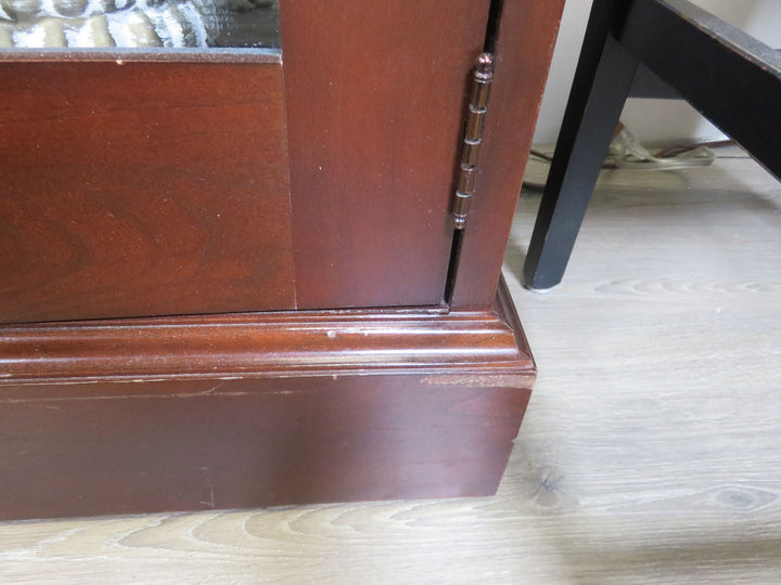 Traditional Dark Wood Cabinet