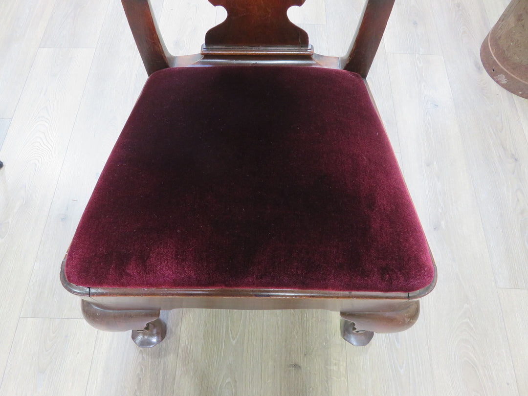 Six Vintage Mahogany Dining Chairs