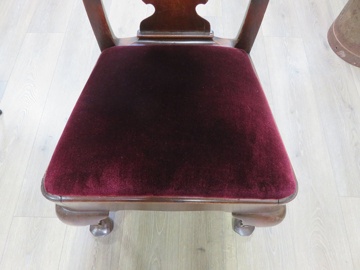 Six Vintage Mahogany Dining Chairs
