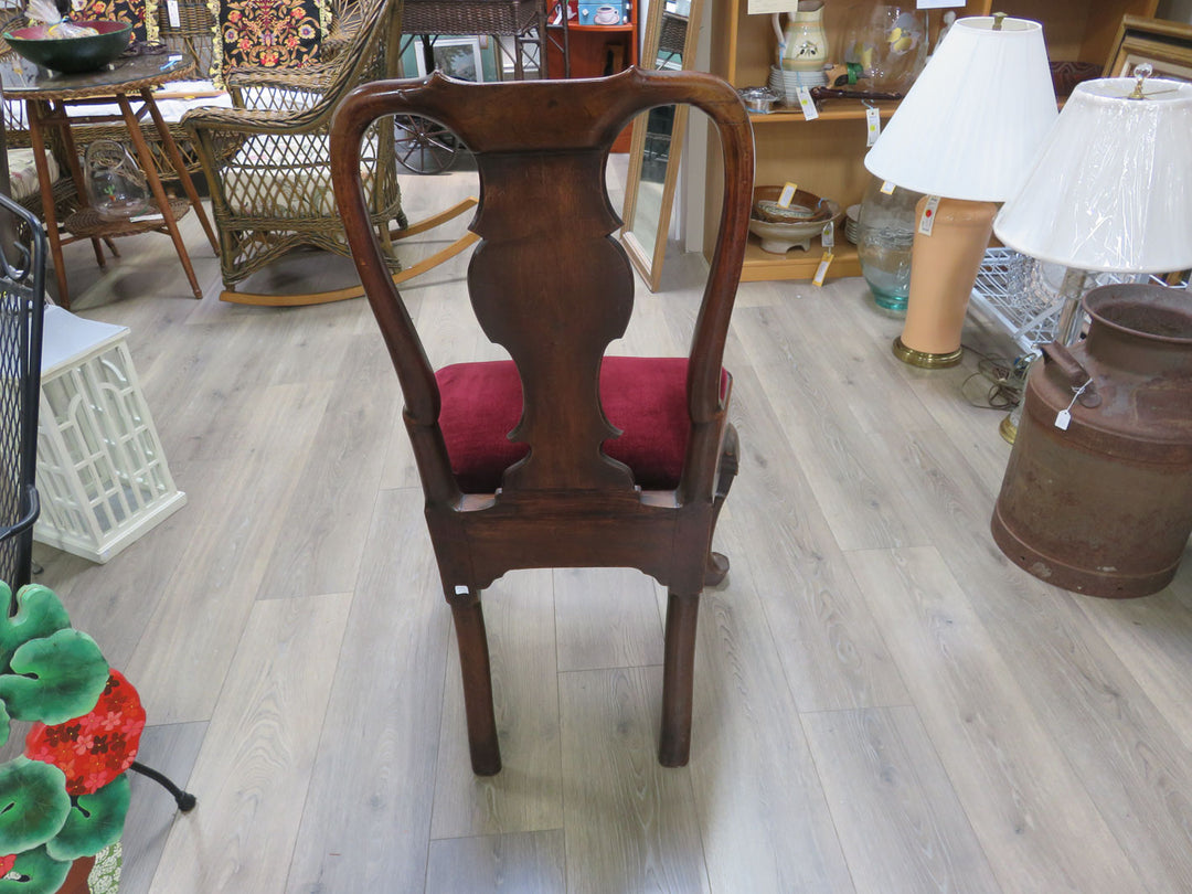 Six Vintage Mahogany Dining Chairs
