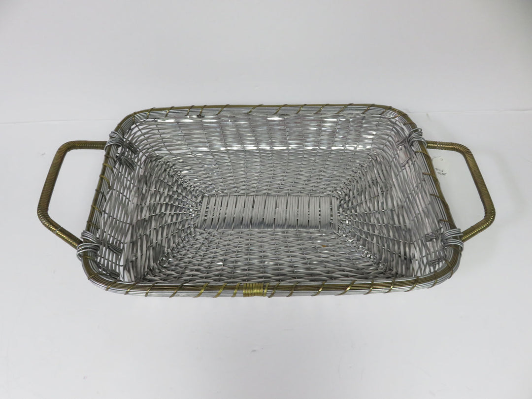 Woven Metal Basket