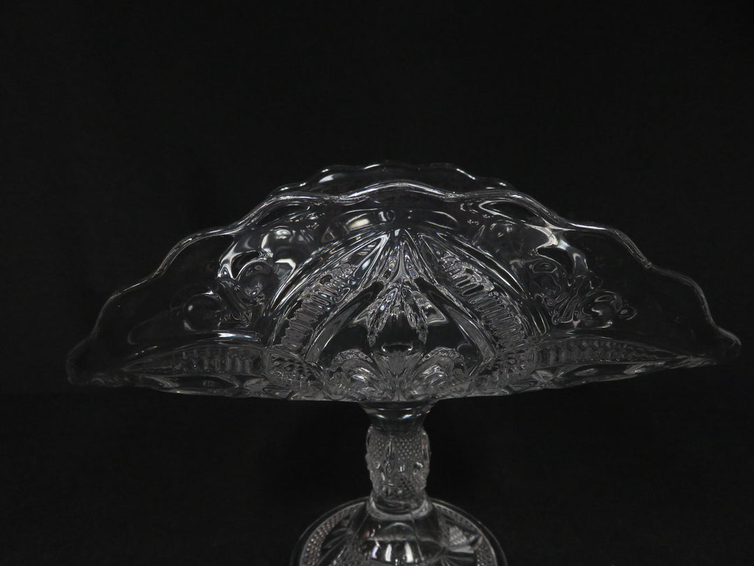 Vintage Pressed Glass Banana Boat