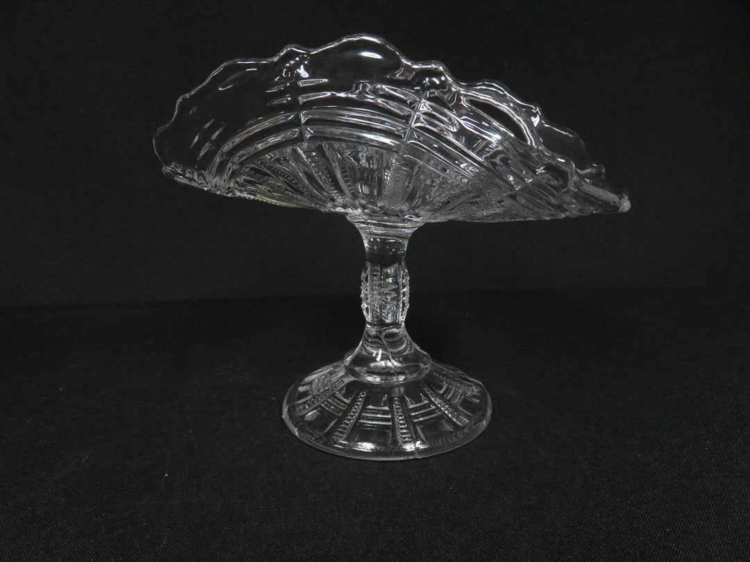 Antique Pressed Glass Banana Boat