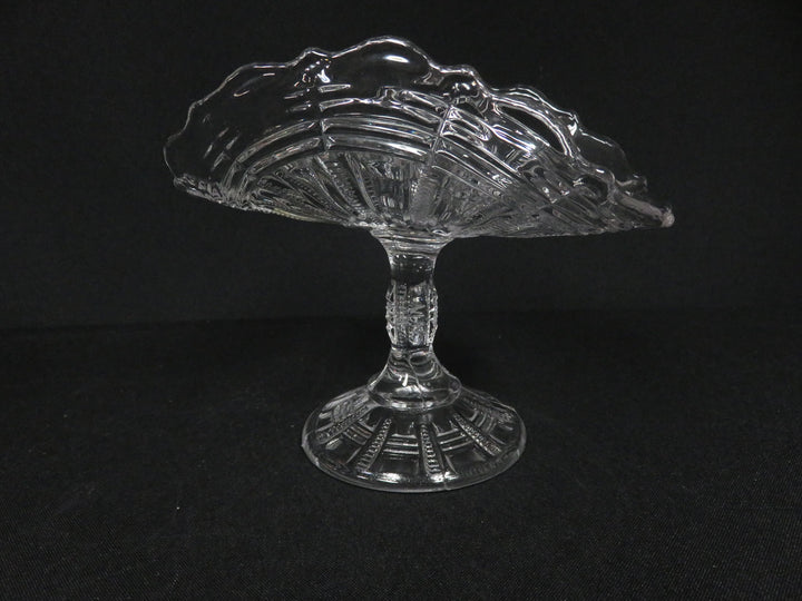 Antique Pressed Glass Banana Boat