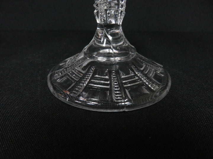 Antique Pressed Glass Banana Boat