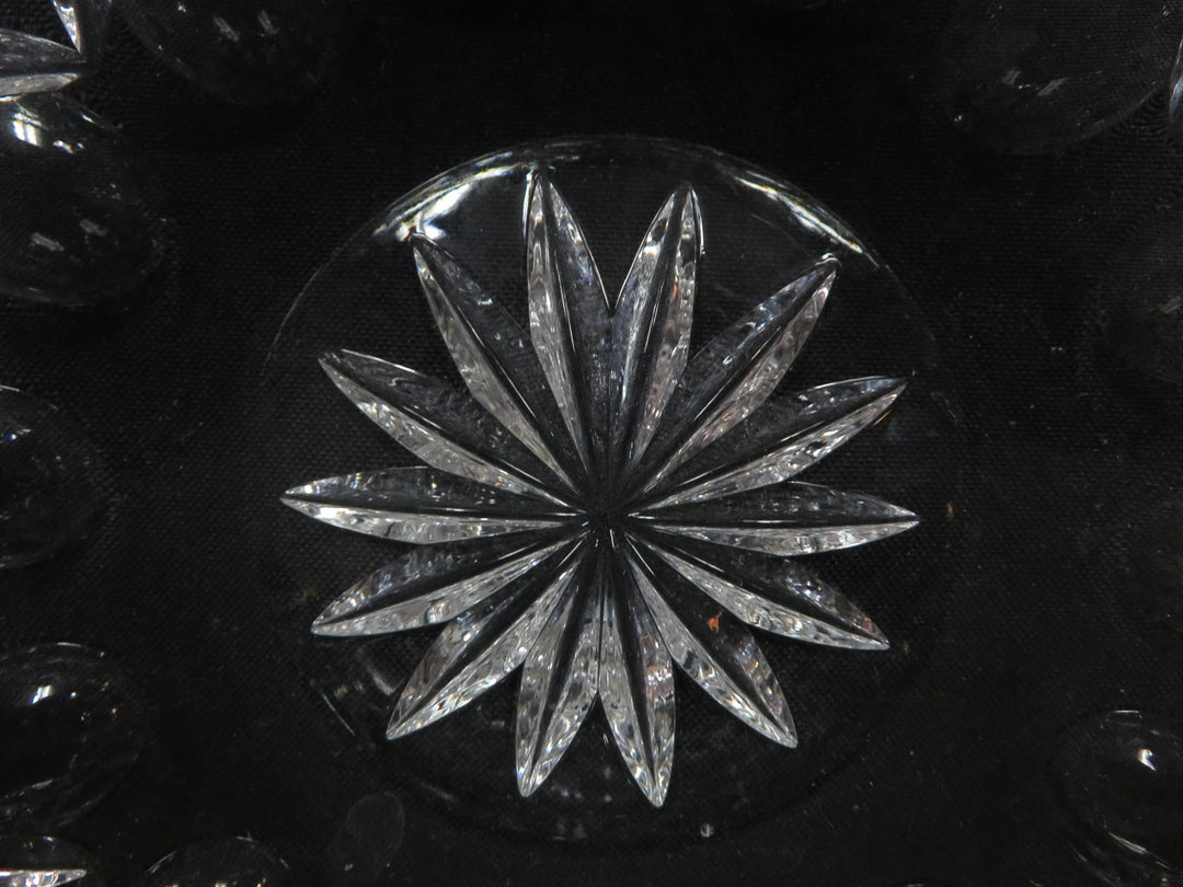 Wave Edged Crystal Bowl