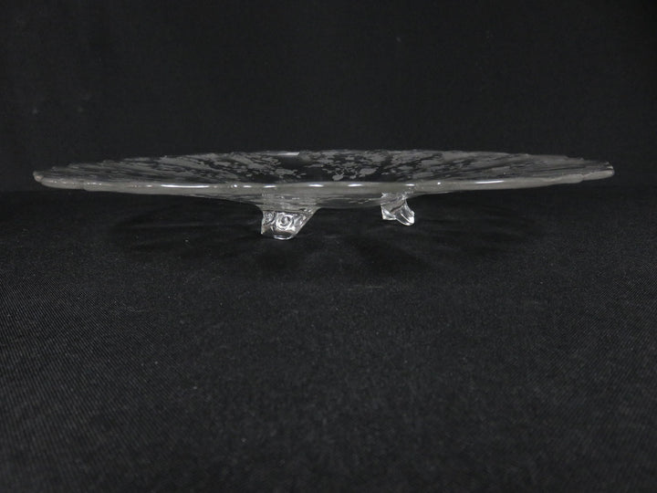 Vintage Footed Cake Plate