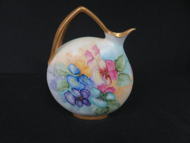Hand Painted Pitcher