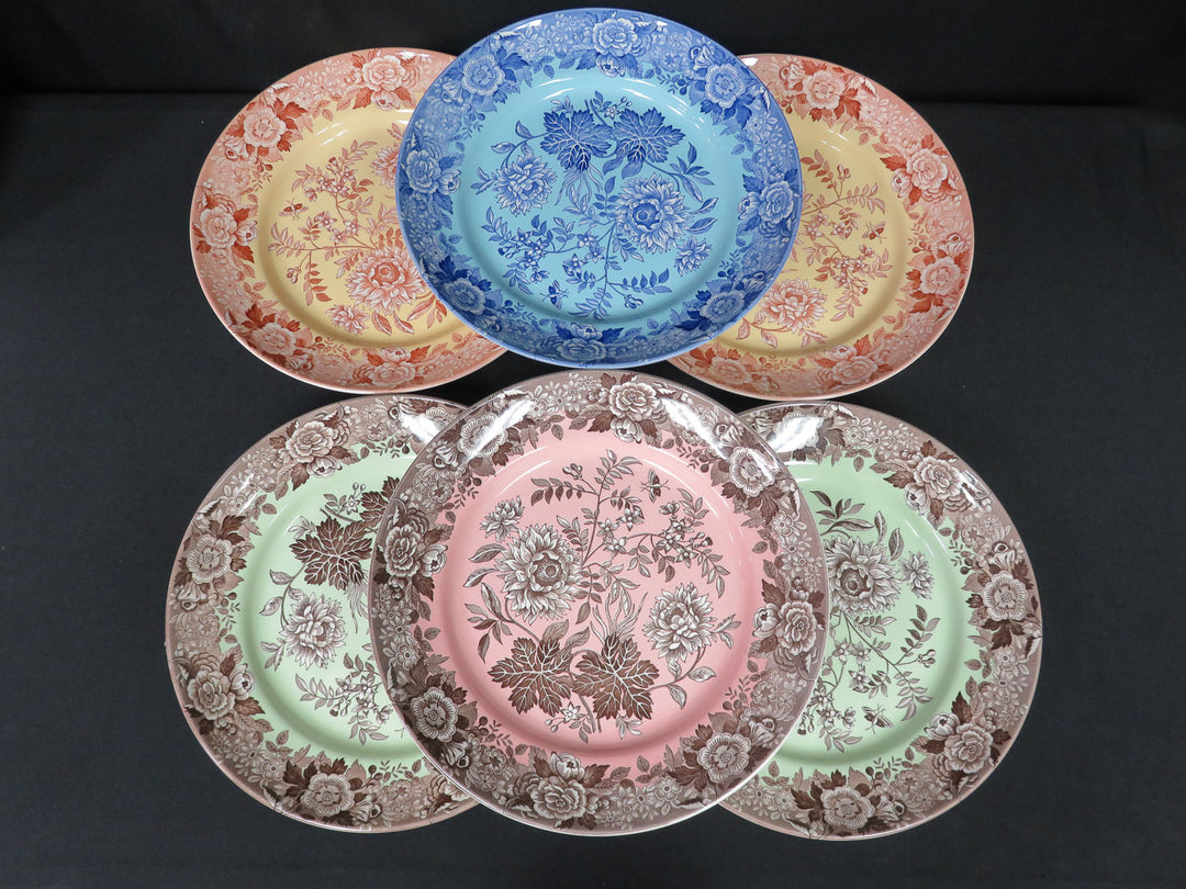 Spode Transferware Pasta Bowls