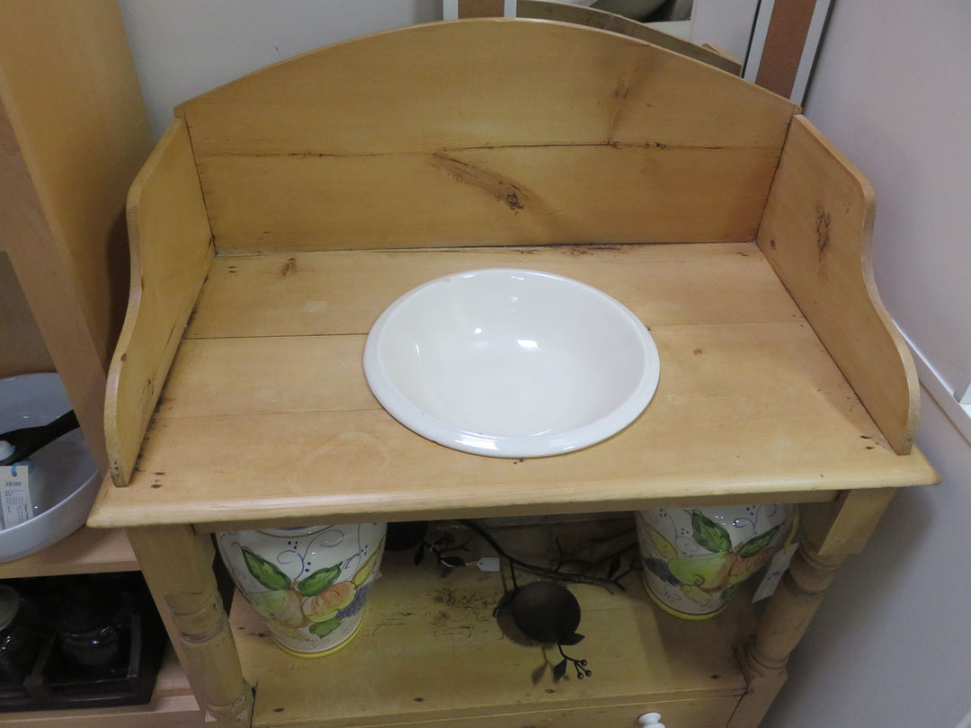 Wooden Dry Sink